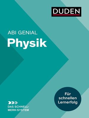 cover image of Abi genial Physik